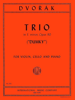 International Music Company Dvorak, Antonin: Piano Trio in E minor Op. 90 "Dumky"(violin, Cello, Piano)