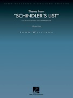HAL LEONARD Williams: Theme from Schindler's List (cello, piano)