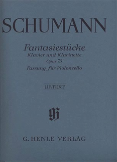 HAL LEONARD Schumann, R. (Herttrich, ed.): Fantasy Pieces, Op.73, urtext (cello & piano)