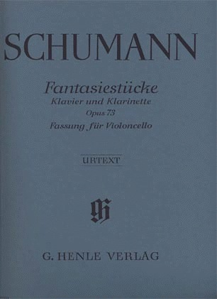 HAL LEONARD Schumann, R. (Herttrich, ed.): Fantasy Pieces, Op.73, urtext (cello & piano)