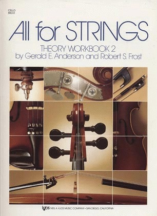 Anderson & Frost: All for Strings Theory Workbook, Bk.2 (cello)