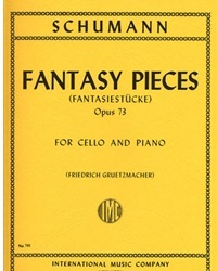 International Music Company Schumann, Robert (Gruetzmacher): Fantasy Pieces Op.73 (cello & piano) IMC