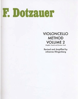 Carl Fischer Dotzauer, J.J. (Klingenberg): Cello Method Vol.2