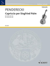 HAL LEONARD Penderecki, Krzysztof: Capriccio for Siegfried Palm (cello solo)