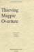 Carl Fischer Rossini, Giacomo (Martelli): Thieving Magpie Overture (string quartet)