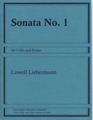 Carl Fischer Liebermann, Lowell: Sonata No.1 Op.3 (cello & piano)