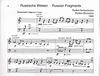 HAL LEONARD Shchedrin, Rodion: Russian Fragments for Violoncello Solo