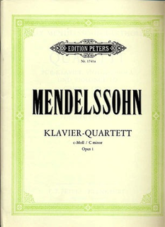 Mendelssohn, F.: Piano Quartet in C minor, Op.1 (violin, viola, cello, piano)