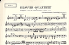 Mendelssohn, F.: Piano Quartet in C minor, Op.1 (violin, viola, cello, piano)