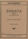 International Music Company Schubert, Franz (Fournier): Duo Sonata D.574 a (cello & piano)