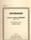 Handel, G.F. (Krane): Sarabande (3 cellos)