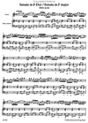 Barenreiter Telemann, G.P.: Two Sonatas for Violin & Basso Continuo (violin, piano, cello) Barenreiter