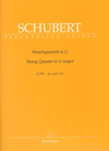 Barenreiter Schubert, Franz: String Quartet in G major Op. Post. 161, Barenreiter