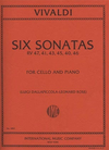 International Music Company Vivaldi: Six Sonatas RV 47, 41, 43, 45, 40, 46 (cello & piano) IMC