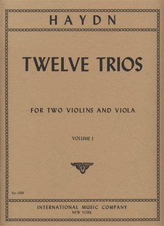 International Music Company Haydn (Lyman): 12 Easy Trios, Vol.1 (2 violins, & viola)