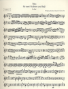 Mozart, W.A.: Trio in Bb K266 (2 violins & cello)