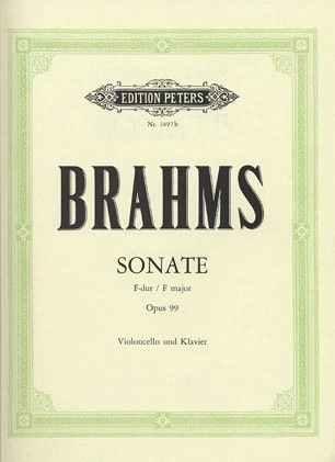 Brahms, Johanes (Klengel): Sonata No.2 op.99 in F major (cello & piano)