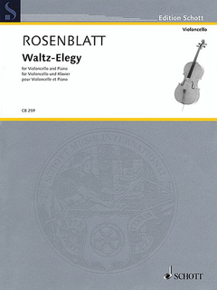 HAL LEONARD Rosenblatt, Alexander:  Waltz-Elegy for cello and piano