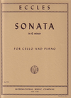 International Music Company Eccles, Henry: Sonata in G minor (cello & piano) IMC