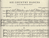 International Music Company Beethoven, L.van: Six Country Dances WoO15 (2 Violins & Cello) score & parts IMC