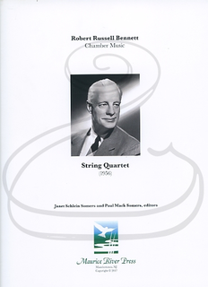 Carl Fischer Bennett (Somers): (score/parts) String Quartet (string quartet) Maurice River Press