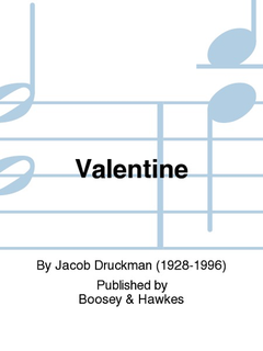 HAL LEONARD Druckman, J.: Valentine (Contrabass)