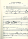 Danzi, F.: Quartet in D minor P.269 (violin, viola, cello, piano)