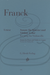 HAL LEONARD Franck (Jost): Sonata in A Major - TRANSCRIBED/URTEXT (cello & piano) Henle Verlag