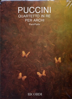 HAL LEONARD Puccini, Giacomo: String Quartet in D (parts)