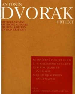 Barenreiter Dvorak, Antonin: String Quartet No. 11 in C major Op. 61, Barenreiter
