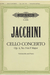 Jacchini, Giuseppe Maria: Cello Concerto Op.4 No.9 (cello & piano)