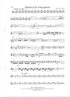 Arnold, Malcolm: Phantasy, Vita Abundans (string quartet) score and parts