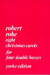 Carl Fischer Rohe, Robert: Eight Christmas Carols for four double basses