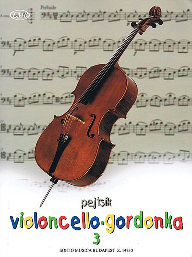 HAL LEONARD Pejtsik: Violoncello Method-Vol. 3, Edito Musica Budapest