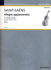 HAL LEONARD Saint-Saens, C. (Kliegel, ed.) : Allegro Appassionato in B Minor, Op.43 (cello and piano)