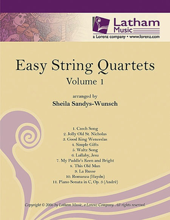 Sandys-Wunsch, Sheila: Easy String Quartets, Vol.1 (string quartet) Latham Music