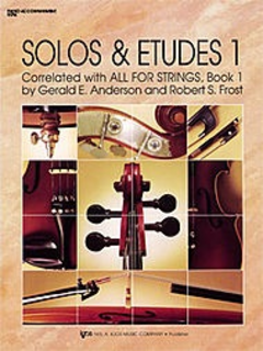 Anderson, G. & Frost: Solos & Etudes Bk.1 (piano accompaniment)