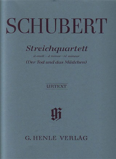 HAL LEONARD Schubert (Haug-Freienstein): String Quartet in D minor, D810 - "Death and the Maiden" - URTEXT (string quartet)