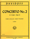 International Music Company Davidov, Carl (Loeb): Concerto No.2 Op.14 in A major (cello & piano)