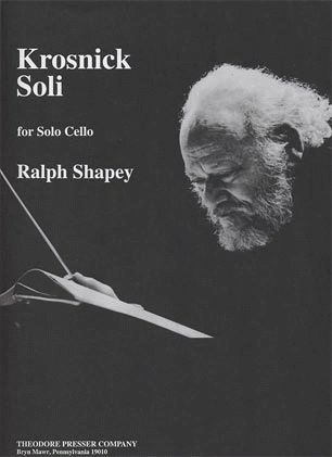 Carl Fischer Shapey, Ralph: Krosnick Soli for Solo Cello