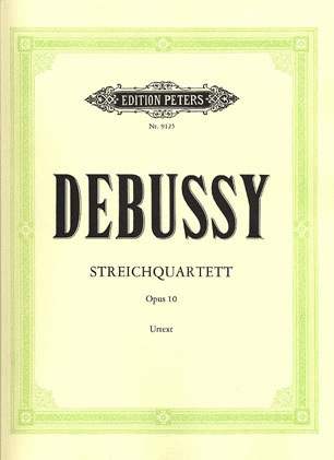 Debussy, Claude: String quartet Op.10 in G minor, Paganini quartet