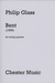 HAL LEONARD Glass, P.: Bent - 1996 (string quartet)