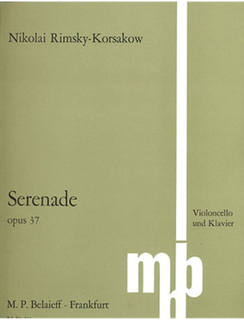 Rimsky-Korsakov, N.: Serenade Op. 37 (cello & piano)