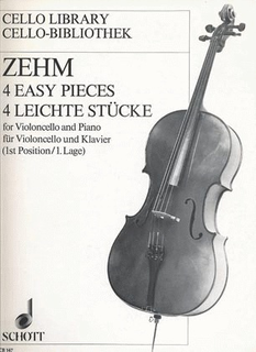 HAL LEONARD Zehm, Friedrich: 4 Easy Pieces (cello & piano)