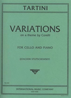 International Music Company Tartini, Giuseppe: Variations on a Theme by Corelli (cello & piano)