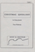 Flaherty, Thomas: Christmas Quodlibet, parts, no score (string quartet)