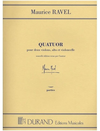 HAL LEONARD Ravel, Maurice: Quartet in F major (string quartet)