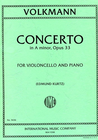 International Music Company Volkmann, Robert: Concerto in A minor Op.33 (cello & piano)