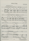 HAL LEONARD Ibrahim, A.: African Song (cello & piano)