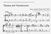 Bote & Bock Pleyel: Theme & Variations (cello & piano)